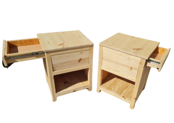 Wooden side tables