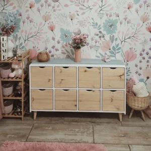 Houtgouters 8 Cube Full Cubby | Full drawer cubby Storage | Houtgoeters Storage