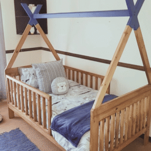TeePee Wooden Bed