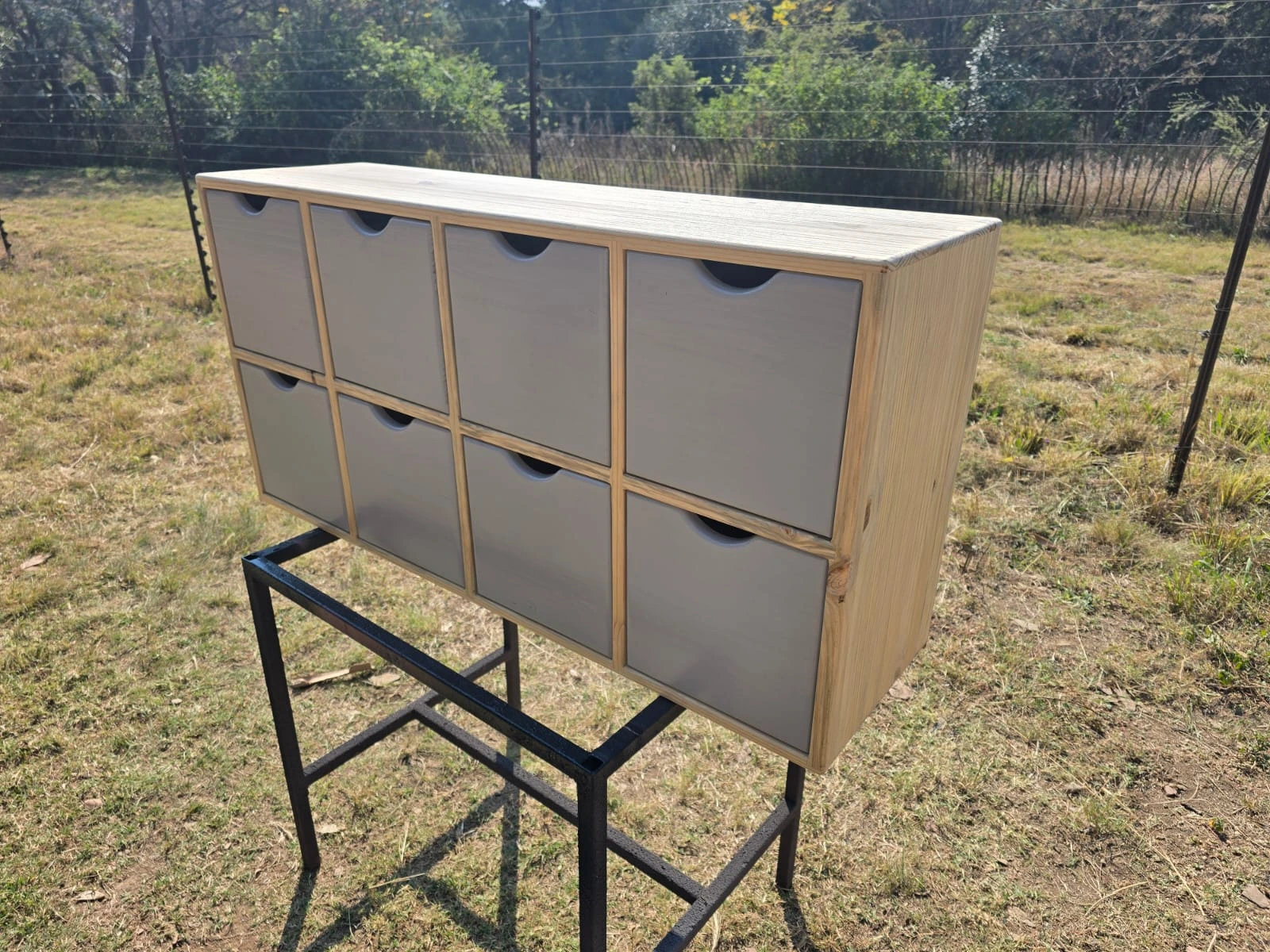 8 Cube Full Drawer Cubby - Image 2