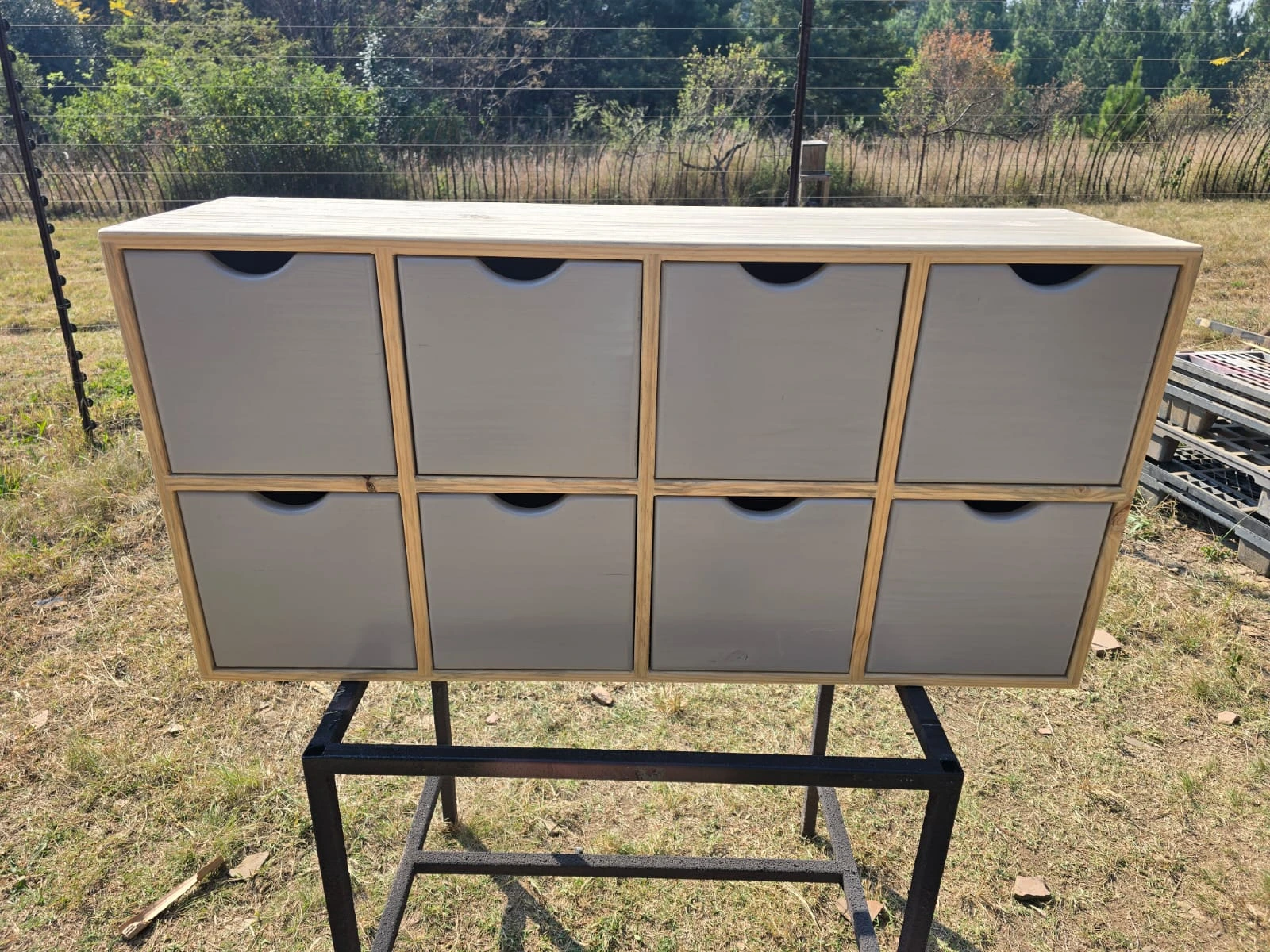 8 Cube Full Drawer Cubby - Image 3