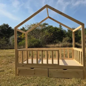 Inverted House Frame Bed