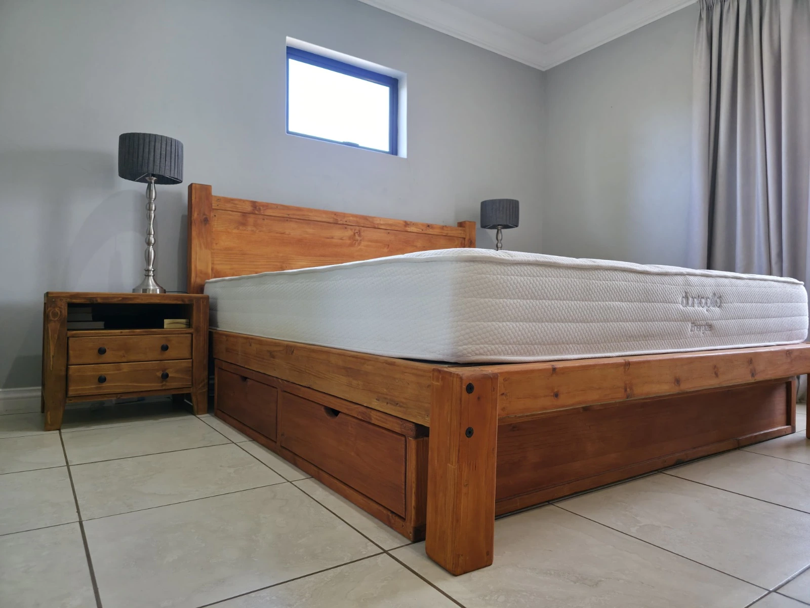 Custom Made Wooden Bed | Houtgoueters Bed | Wooden Furniture