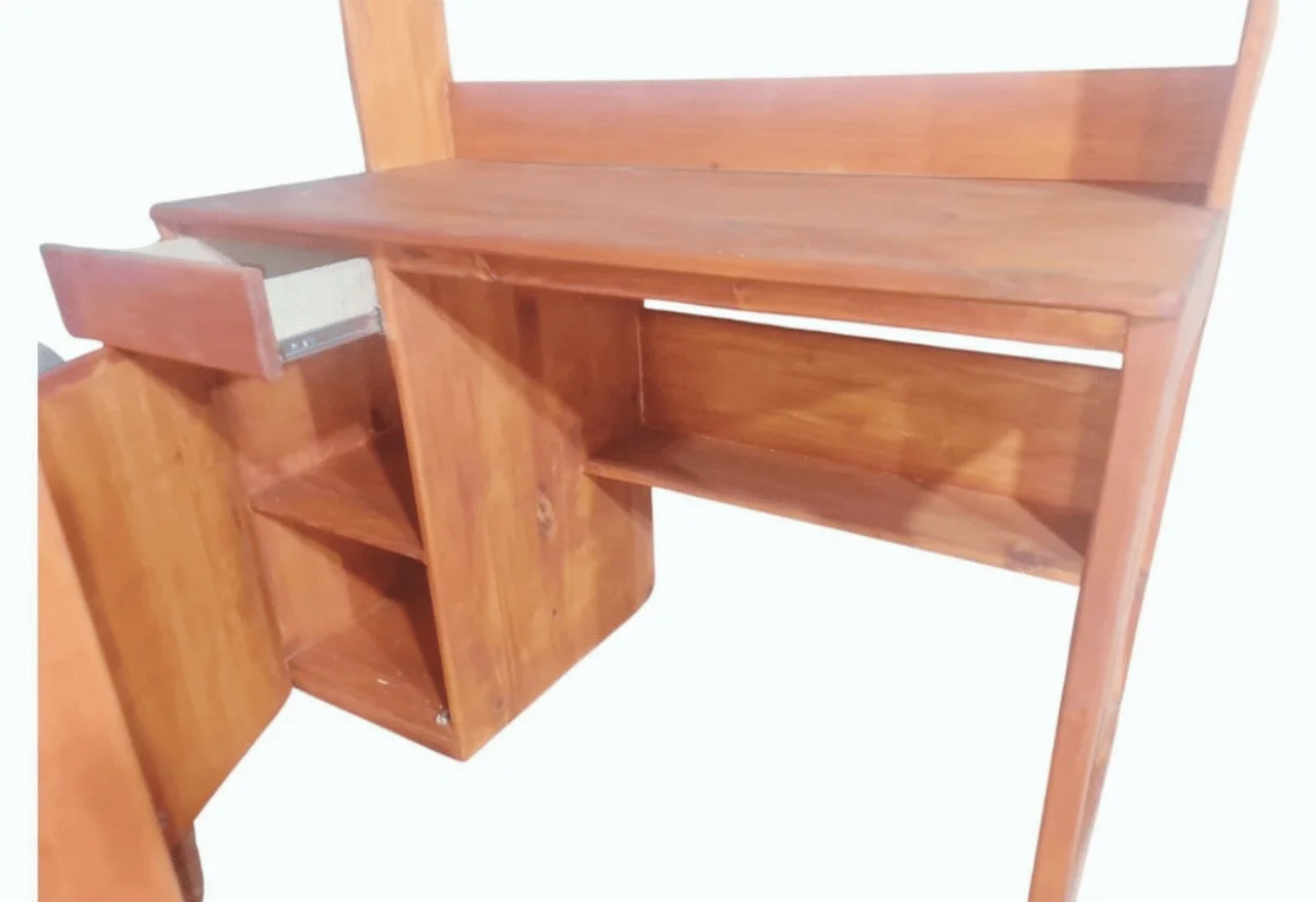 Houtgoeters The Study Mate Desk | Wooden Study Desk | Wooden Desk